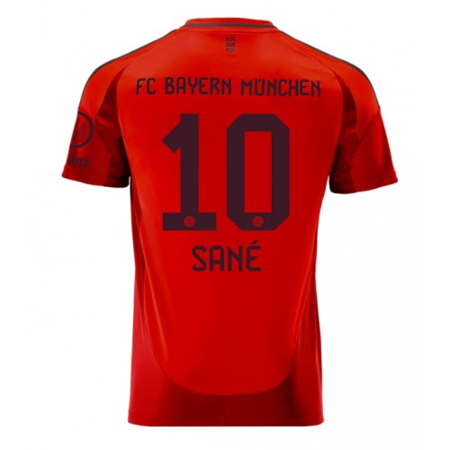 Fotbalové Dres Bayern Munich Leroy Sane #10 Domácí 2024-25 Krátký Rukáv